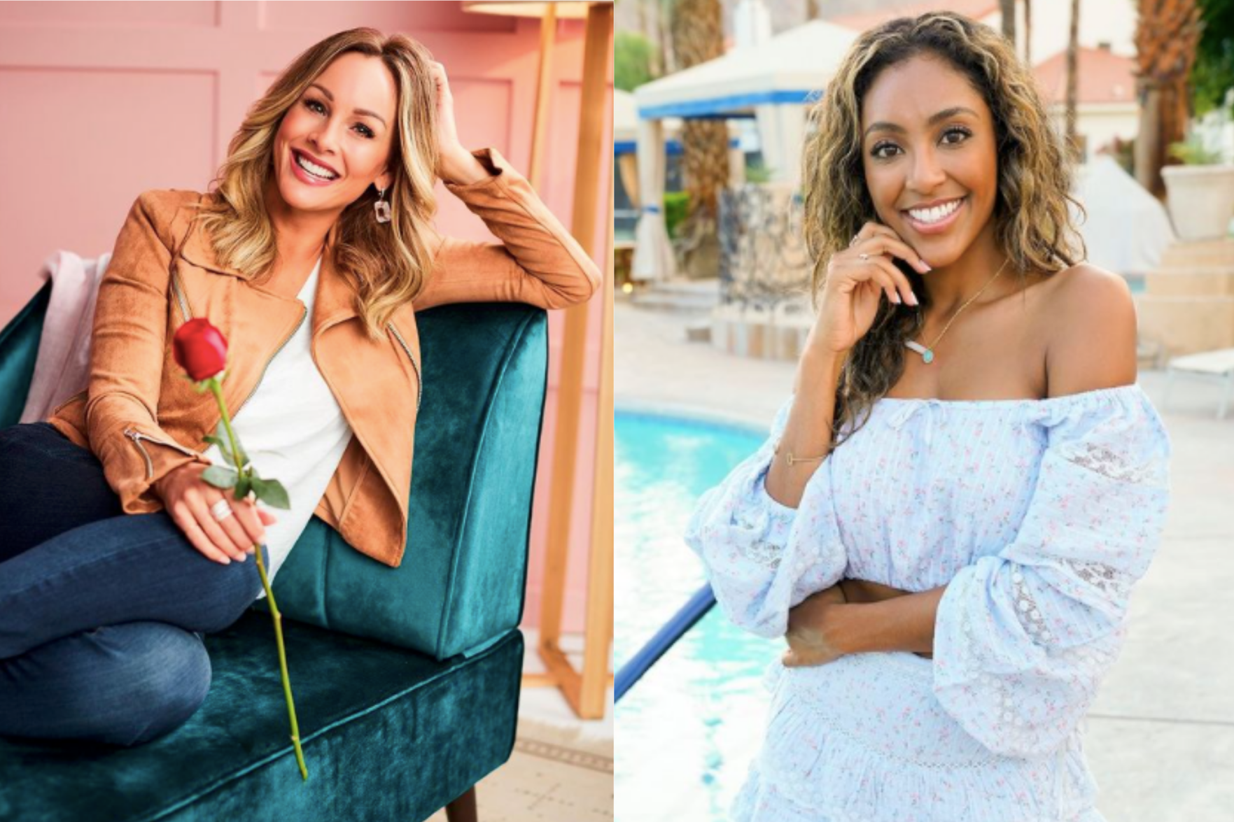 Clare Crawley and Tayshia Adams